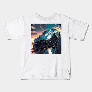 GTR Japan Print Kids T-Shirt